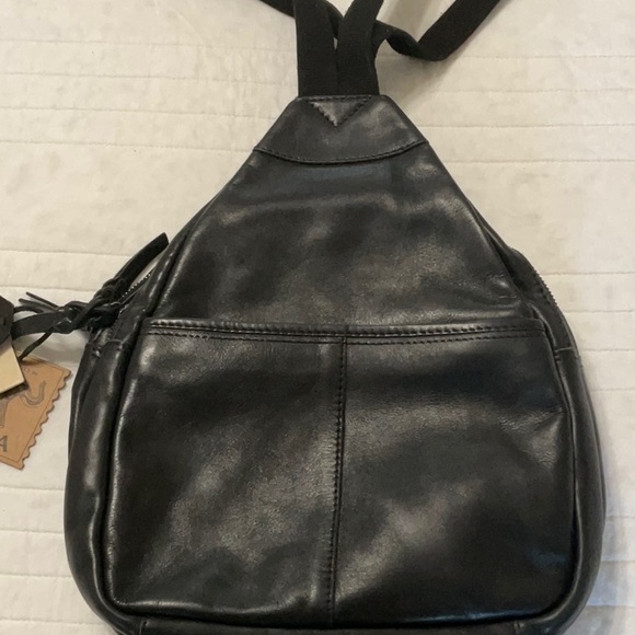 Genuine Leather Backpack - Picture 1 of 6